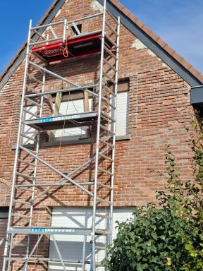 Gevelrenovatie te Assenede