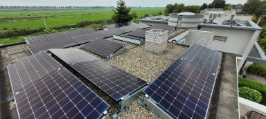 Zonnepanelen installatie netjes maken