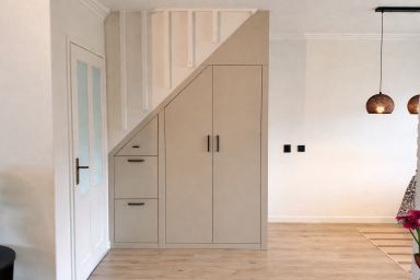 kast op maat onder trap voor klant uit Hengelo (NA)