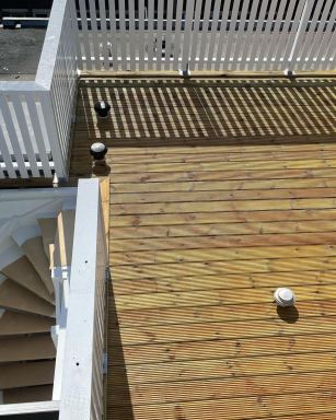 Dakterras gerealiseerd te Rotterdam