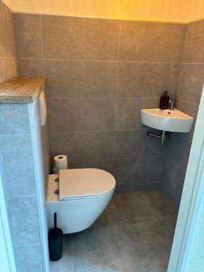 Toilet renovatie in Assendelft