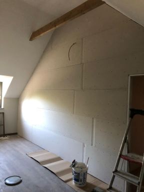 Complete zolder renovatie in woning te Lennik