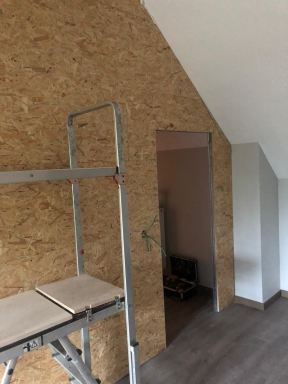 Complete zolder renovatie in woning te Lennik