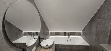 Dinteloord - Badkamer en WC renovatie