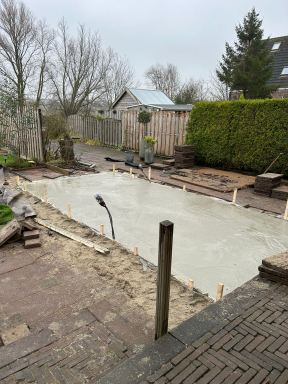 Schuur mogen bouwen van 6,5 bij 2,4 meter in Amsterdam