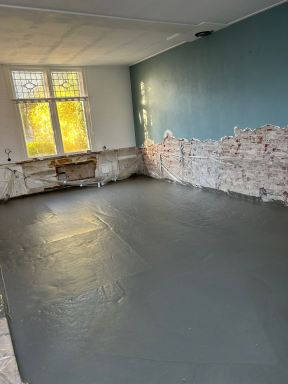 Complete woonkamerrenovatie mogen verrichten in Amsterdam