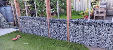 Een mooie schanskorf schutting mogen plaatsen in Lopik!