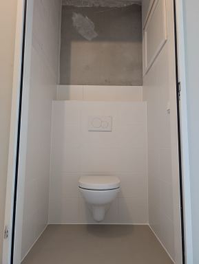 extra toilet op zolder