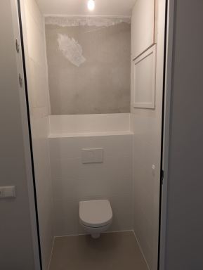 extra toilet op zolder