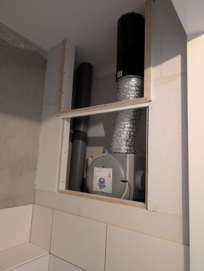 extra toilet op zolder