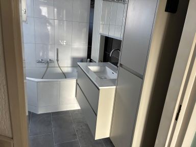 Badkamerrenovatie te Gennep