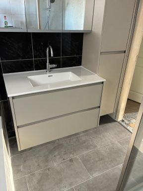 Badkamerrenovatie te Gennep