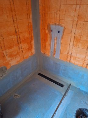 Tegelwerk badkamer te Vlijmen